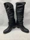 Journee Women’s Late Riding Collection Buckle Black Tall Boot Round Toe Size 10M