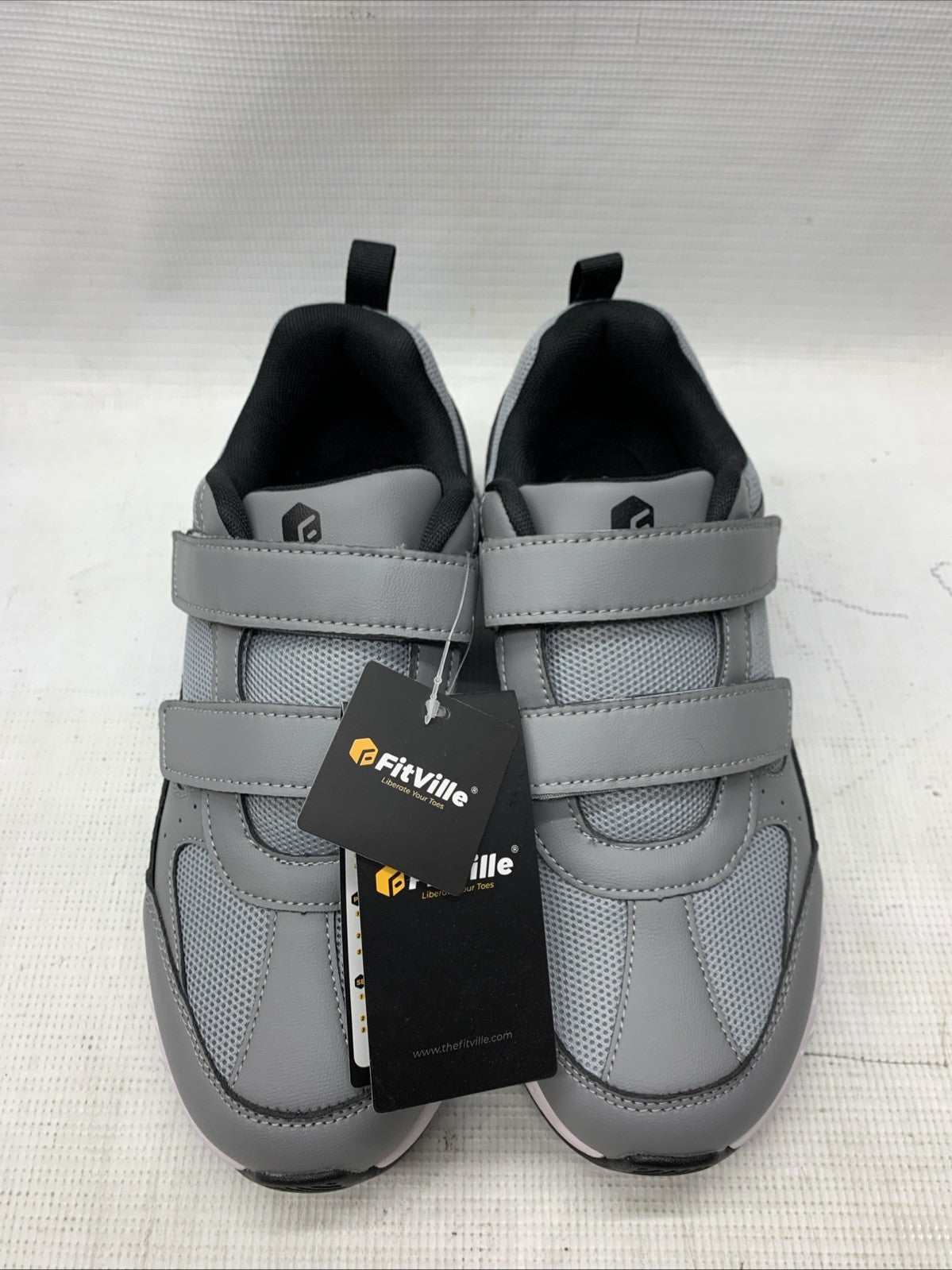 FitVille Rebound Core V8 Men's Walking Shoes for Swollen Feet Neuropathy 10.5EW