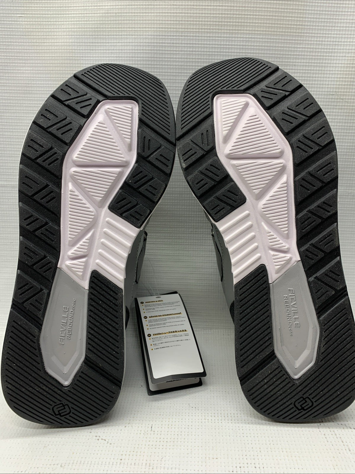 FitVille Rebound Core V8 Men's Walking Shoes for Swollen Feet Neuropathy 10.5EW