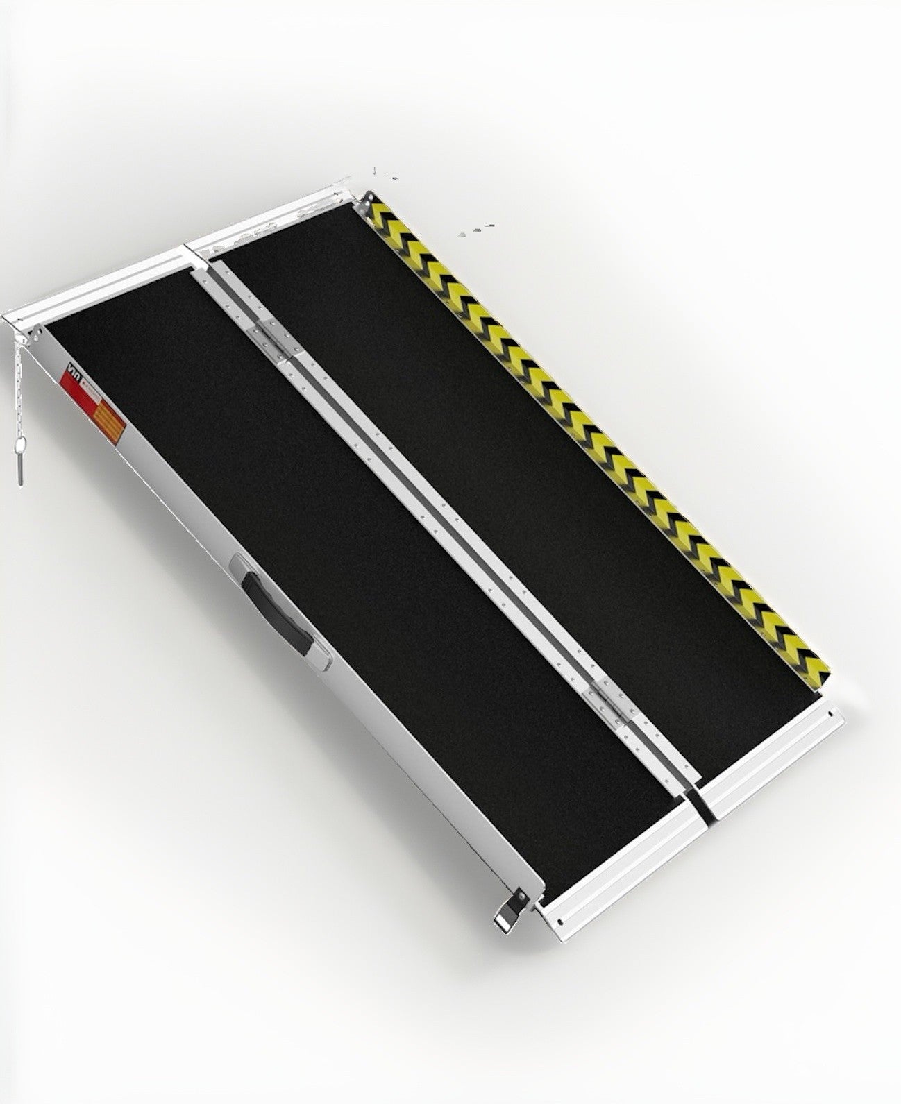 Portable Wheelchair Ramp 4FT, Non-Slip Aluminum Ramps for Wheelchairs for Home,