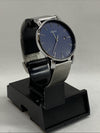 BUREI Men's Wrist Watches Minimalist Analog Quartz Watches for Men with Mesh Ban