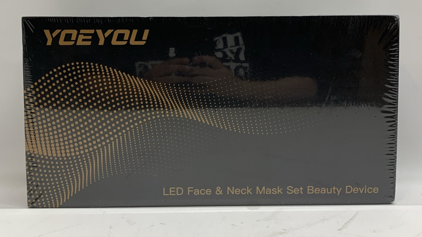 Silicone LED Facial Mask 7Color Photon Beauty Face Neck Care Mask Skin Whitening