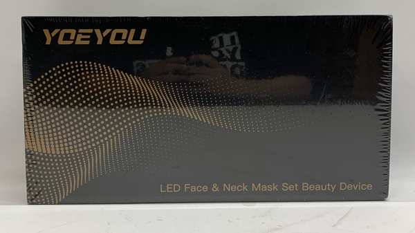 Silicone LED Facial Mask 7Color Photon Beauty Face Neck Care Mask Skin Whitening