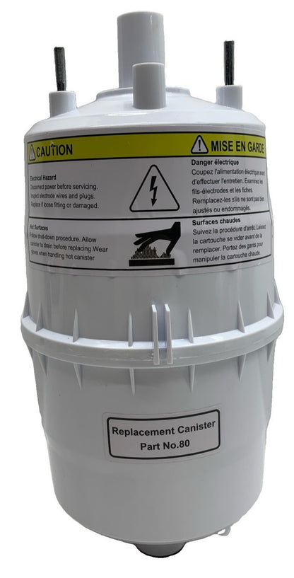 Replacement Canister 80 Compatible with Aprilaire Steam Humidifier Model 800