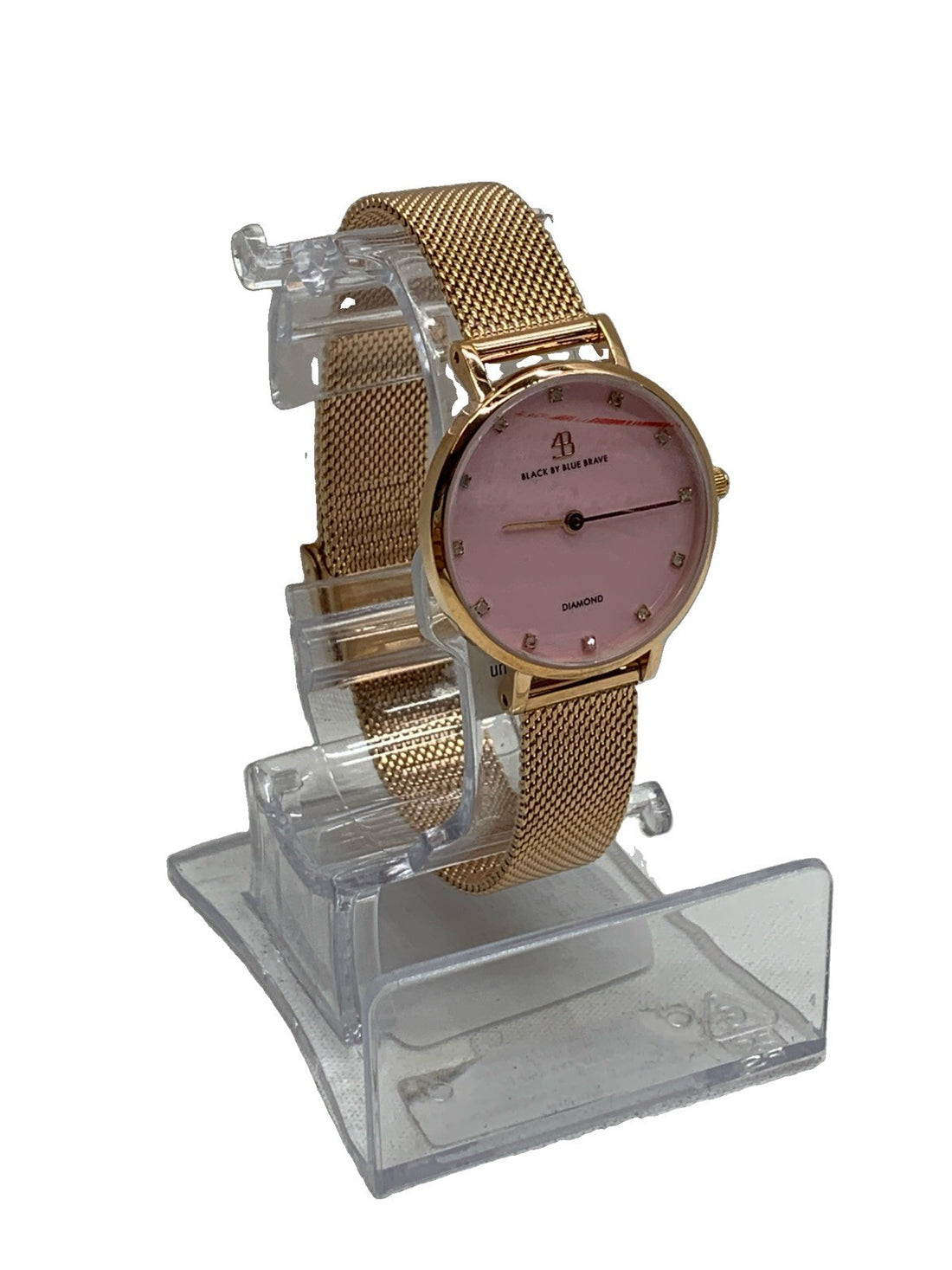 Women's Watch Trendy Watches for Women 12 Genuine Diamond Watch Markers 28 mm