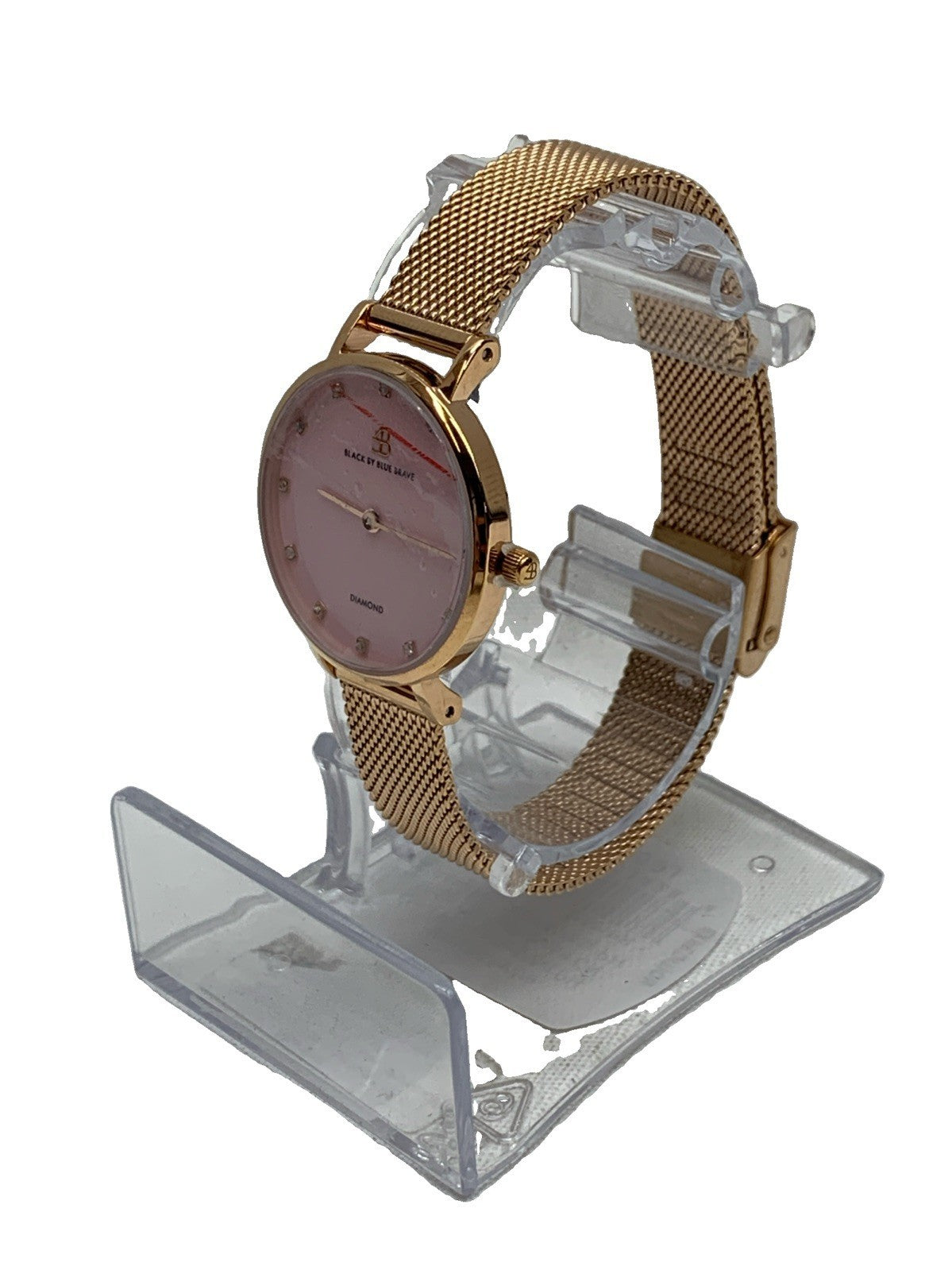 Women's Watch Trendy Watches for Women 12 Genuine Diamond Watch Markers 28 mm