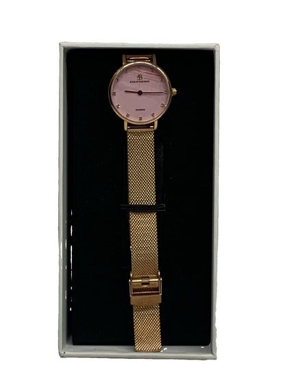 Women's Watch Trendy Watches for Women 12 Genuine Diamond Watch Markers 28 mm