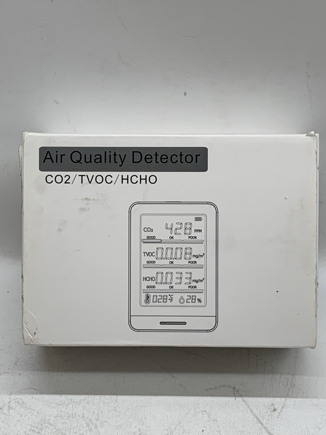 PinoTec AK3 Air Quality Monitor Professional & Accurate CO2 TVOC HCHO Humidity