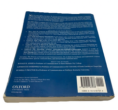 Interplay: The Process of Interpersonal Communication by Ronald B Adler: Used