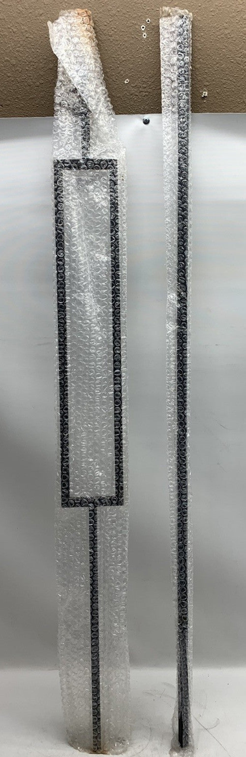 12 PACK Wrought Iron Balusters 44" 1/2" Square Plain Bar Rectangle Decorative