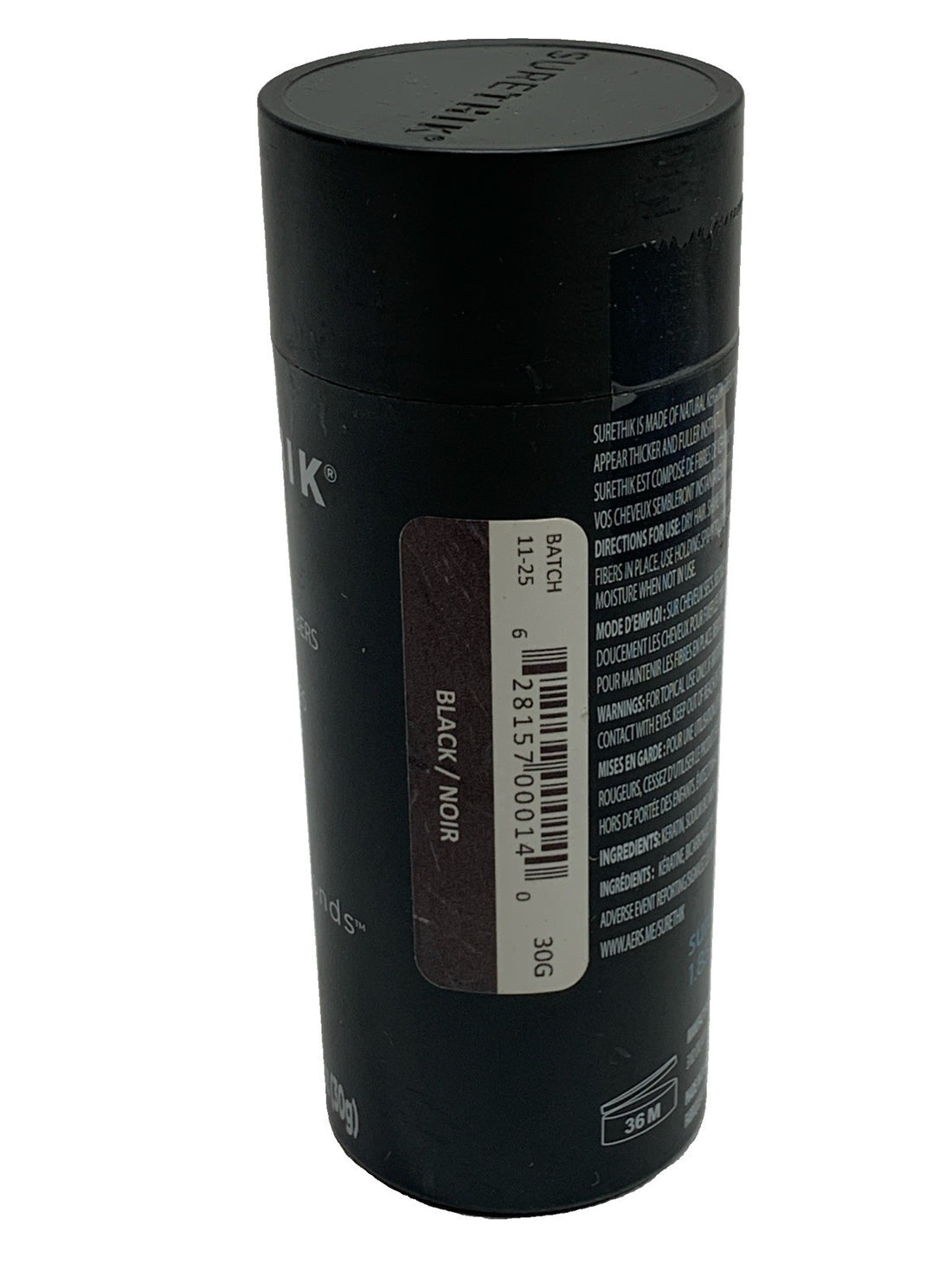 SURETHIK Hair Thickening Fibers 30g Fills Thinning Hair for Visibly Fuller Look