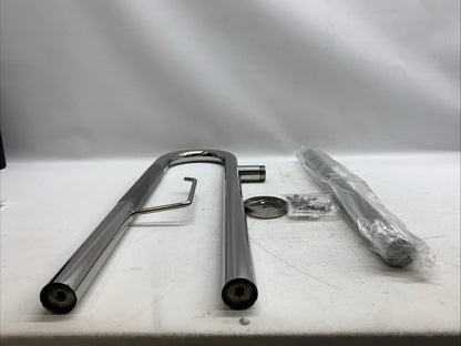 Zynuhmo Toilet Grab Bar w/Leg 24x27.5 Knurled Stainless with Toilet Paper Holder