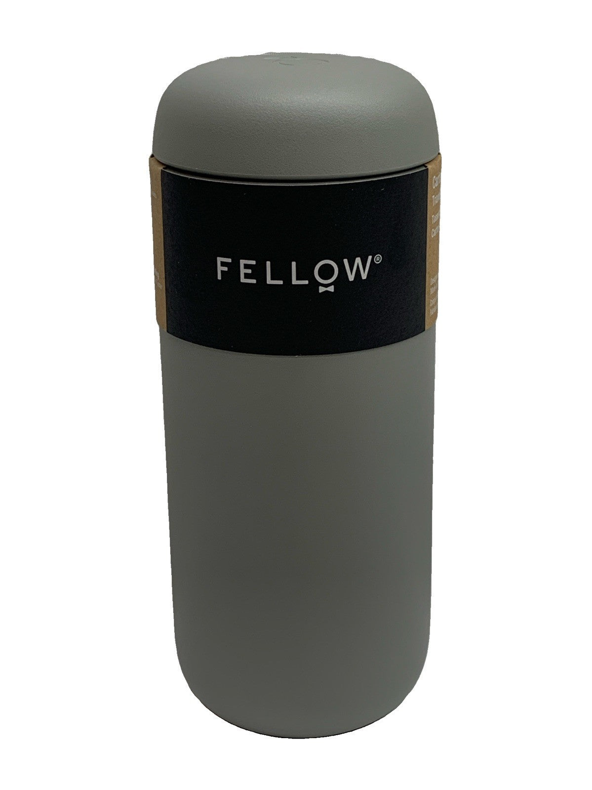 Fellow 16oz Carter Move Travel Mug Vacuum Insulated Tumbler Stainless Matte Grey