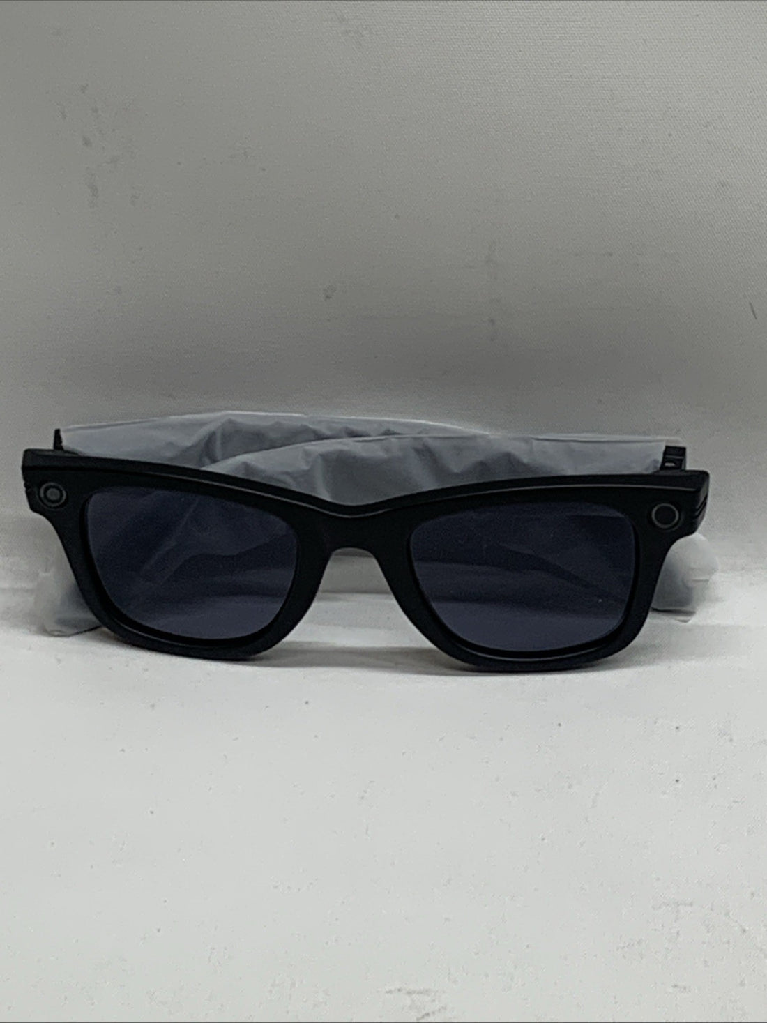 W610 Smart Glasses Black Frame Sunglasses Dual-mic Noise Cancellation w/Camera