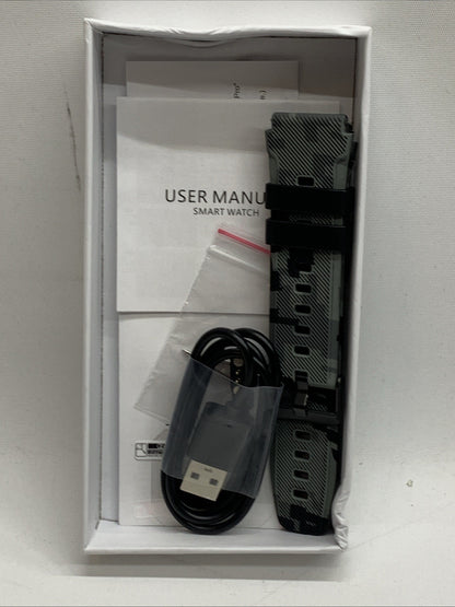 Blackview C20PRO 1.83 Inch BT Call Smart Watch Men IP68 Waterproof Sports Black