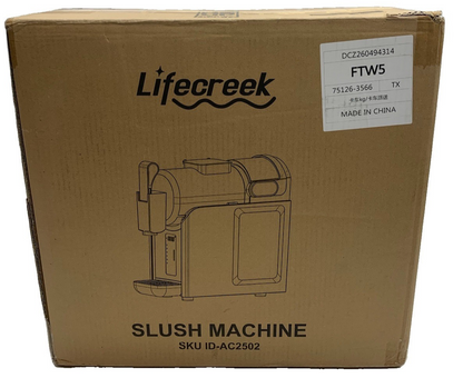 LIFECREEK LC-2502A Slushie Machine 88oz Home Smoothie Frozen Drink Maker 220W