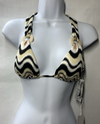 Seafolly Women's Slide Triangle Bikini Top Swimsuit Swimwear Neural Wave Size 4