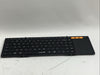 Foldable Keyboard with Touchpad, XK01 TP Folding Portable Travel Keyboard Black