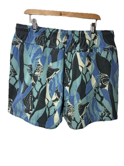RipCurl Laydays Party Pack Volley Boardshort Blue Yonder Size XL Beach Shorts