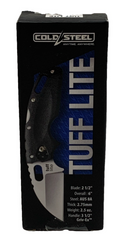 ColdSteel Tuff Lite Plain Edge Drop Point Folding Pocket Knife 20LT 2-1/2