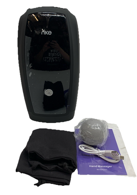 Hand Massager 6 Modes 6 Intensities Hand Massager with Heat & Compression Black