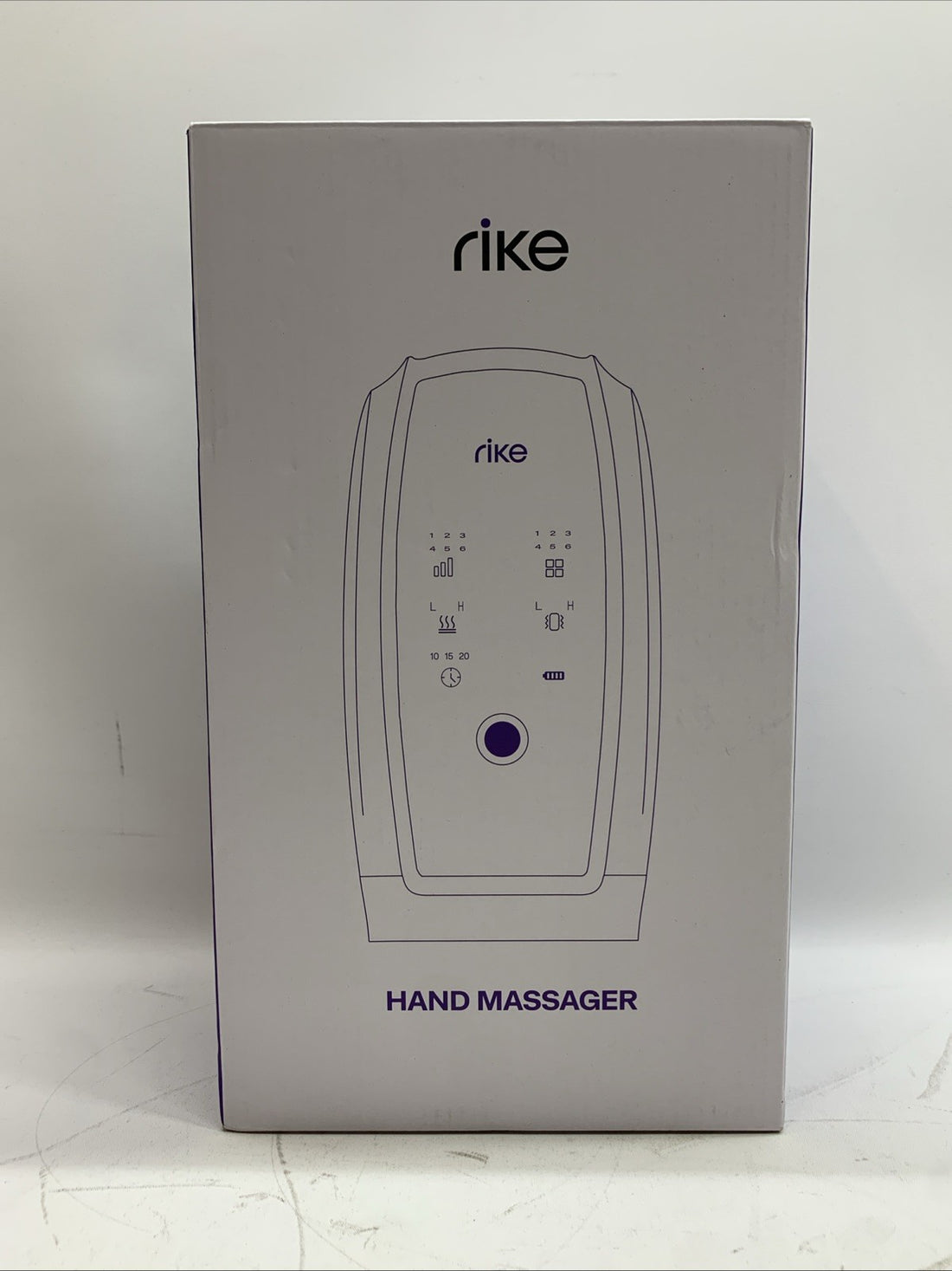 Hand Massager 6 Modes 6 Intensities Hand Massager with Heat & Compression Black