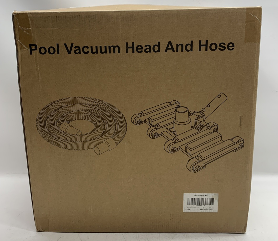 Sepetrel Professional Pool Vacuum Hose & Head Heavy Duty Hoses/ Swivel Cuff 30'
