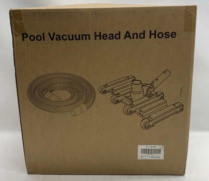 Sepetrel Professional Pool Vacuum Hose & Head Heavy Duty Hoses/ Swivel Cuff 30'