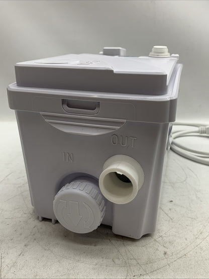 Ensurix Utility Sink Pump 1600GPH Drain System 500W Under-Basin Gray Water Unit
