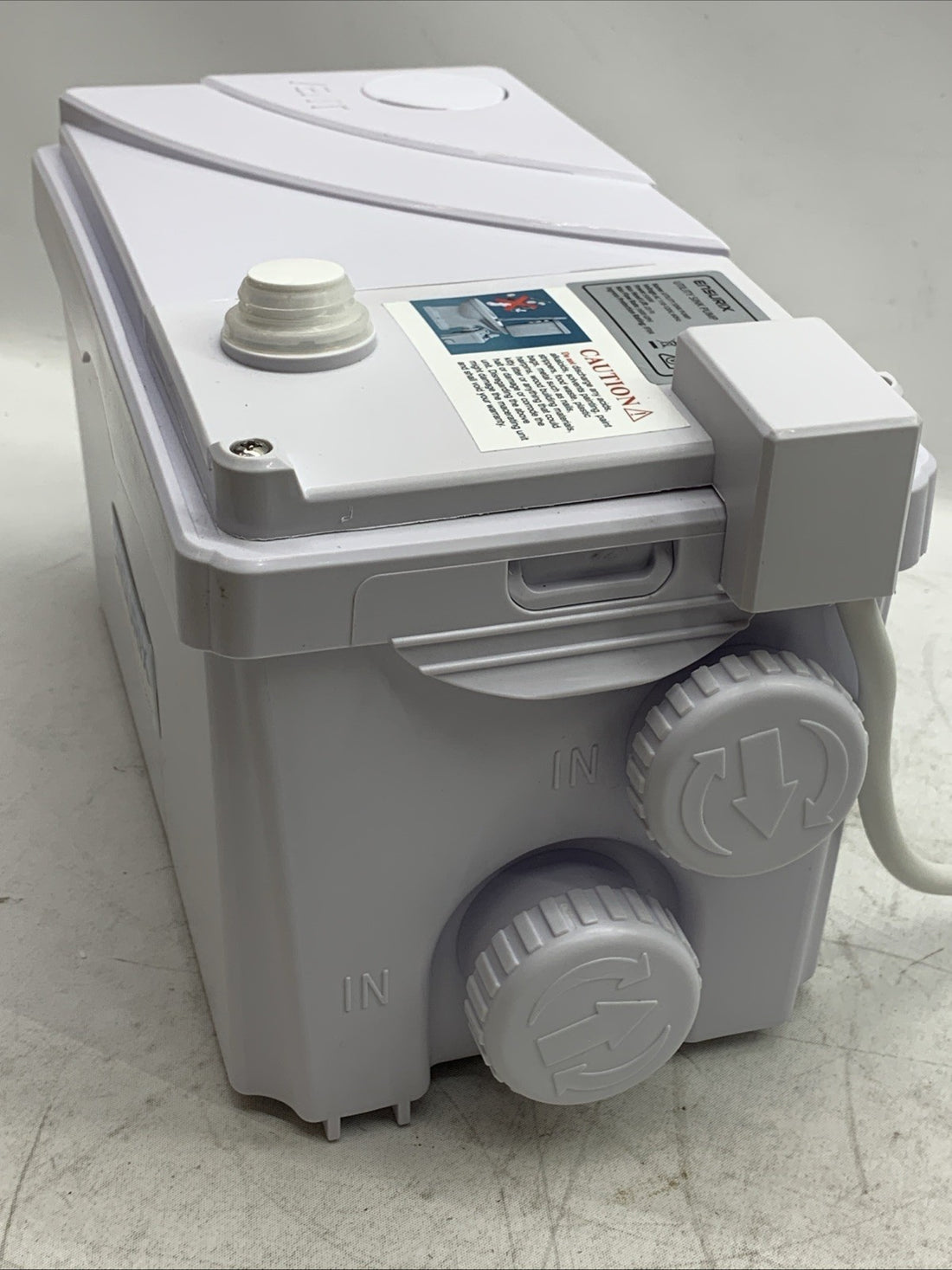 Ensurix Utility Sink Pump 1600GPH Drain System 500W Under-Basin Gray Water Unit
