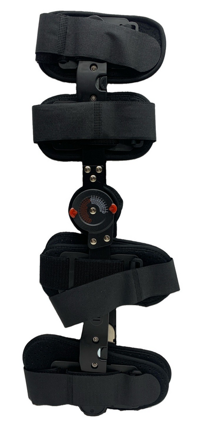 Hinged ROM Knee Brace, Post Op Knee Brace for Recovery Stabilization, ACL, MCL