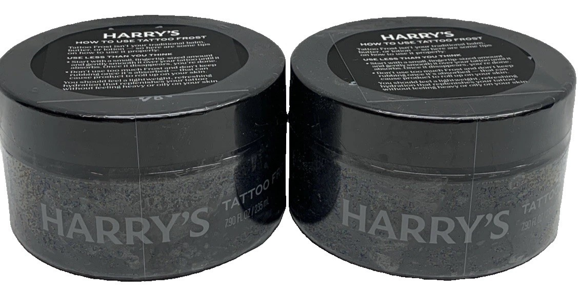 Harry’s Tattoo Frost, Tattoo Aftercare Gel for Hydration & Vibrancy Fragrance 2X
