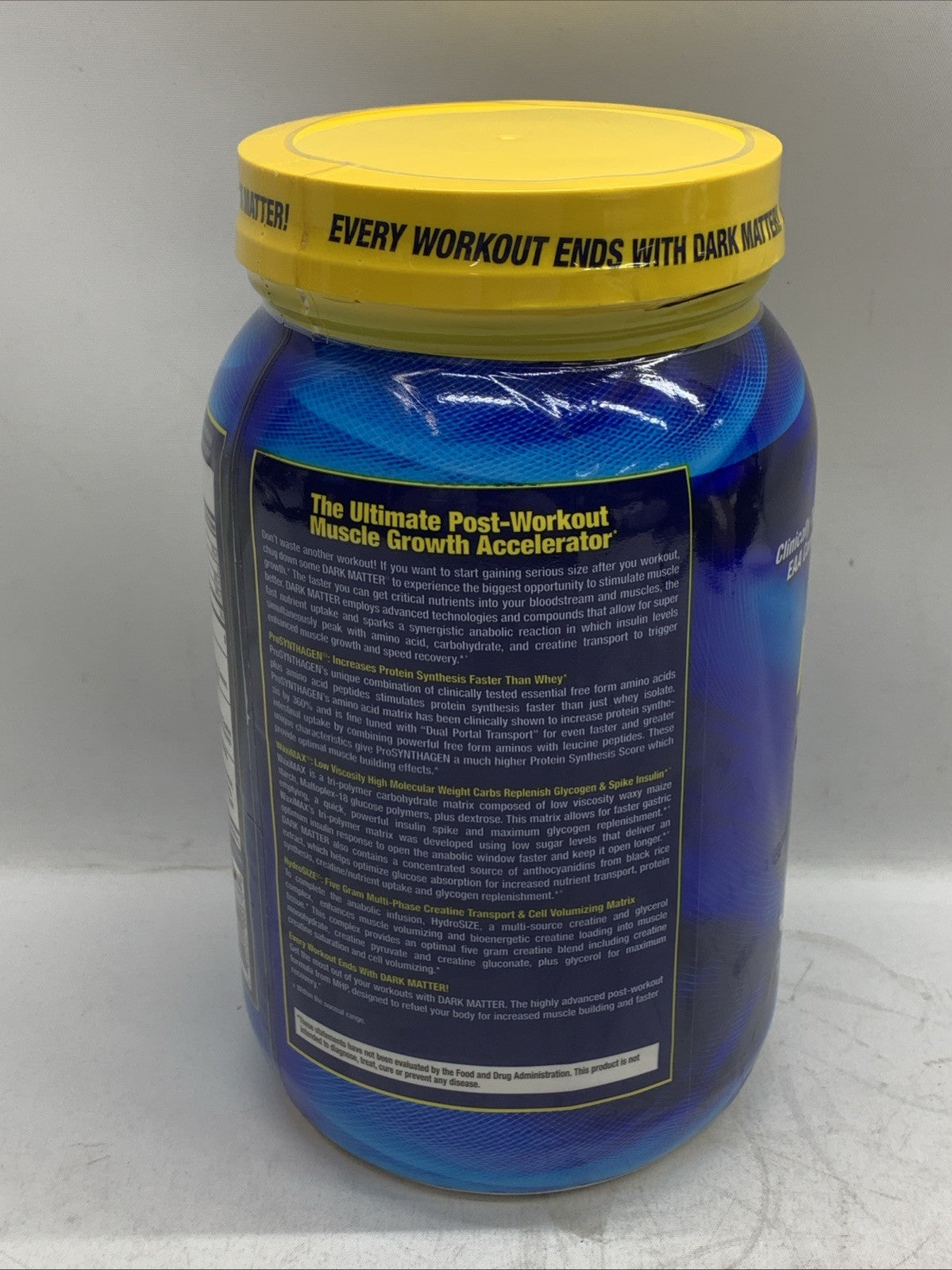 MHP Dark Matter® Post-Workout Muscle Growth Accelerator Fruit Punch 3.44 lbs
