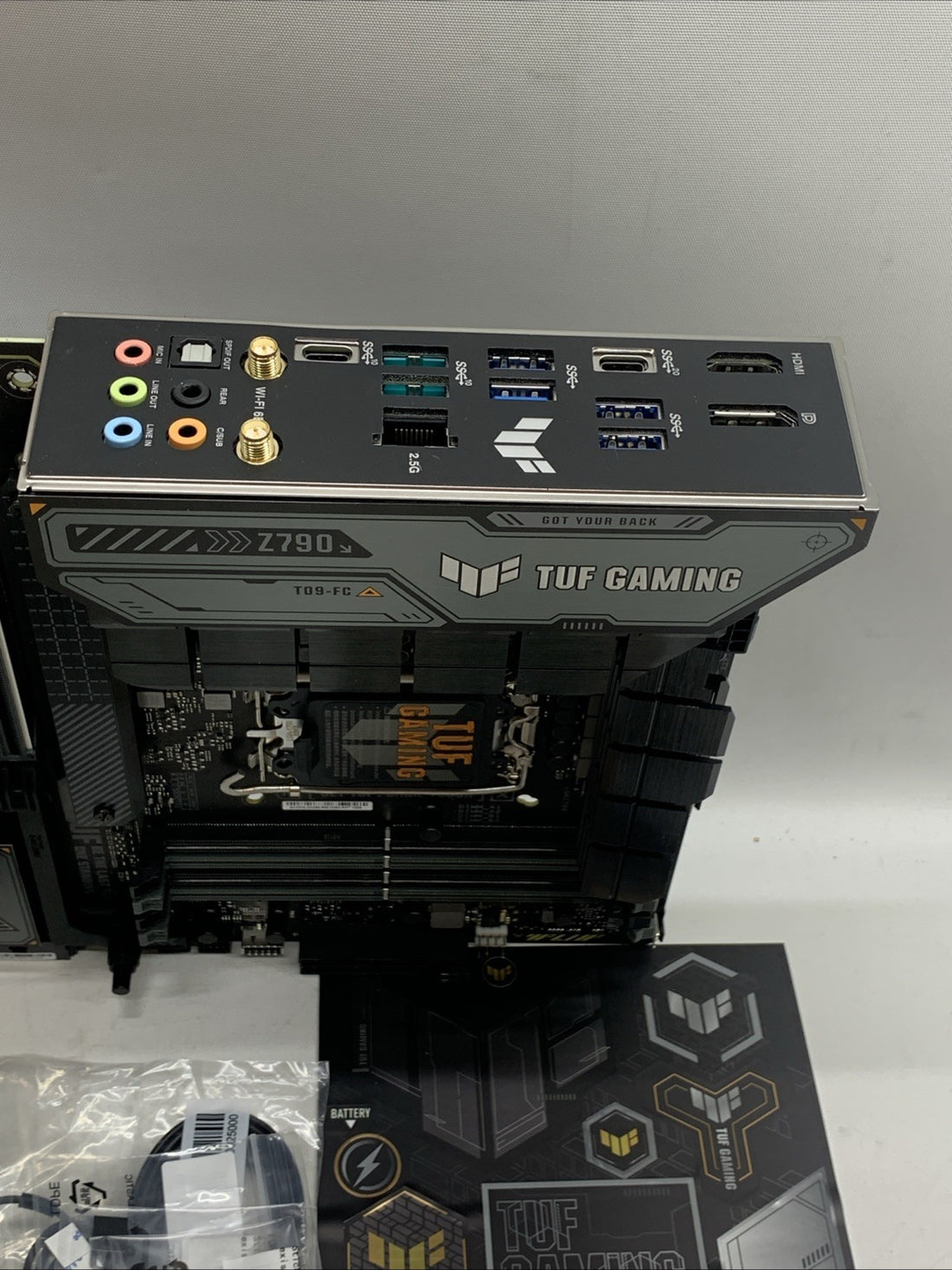 ASUS TUF Gaming Z790-Plus WiFi LGA 1700 Intel DDR5 ATX Gaming Motherboard Mobo
