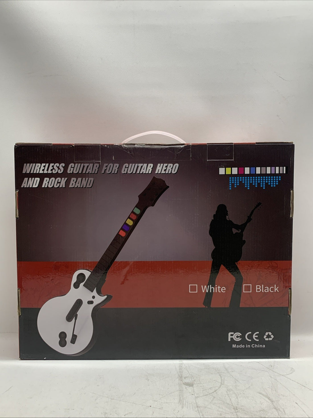 KT612A Wireless Guitar For Guitar Hero And Rock Band For PS3 & PC White Dolio