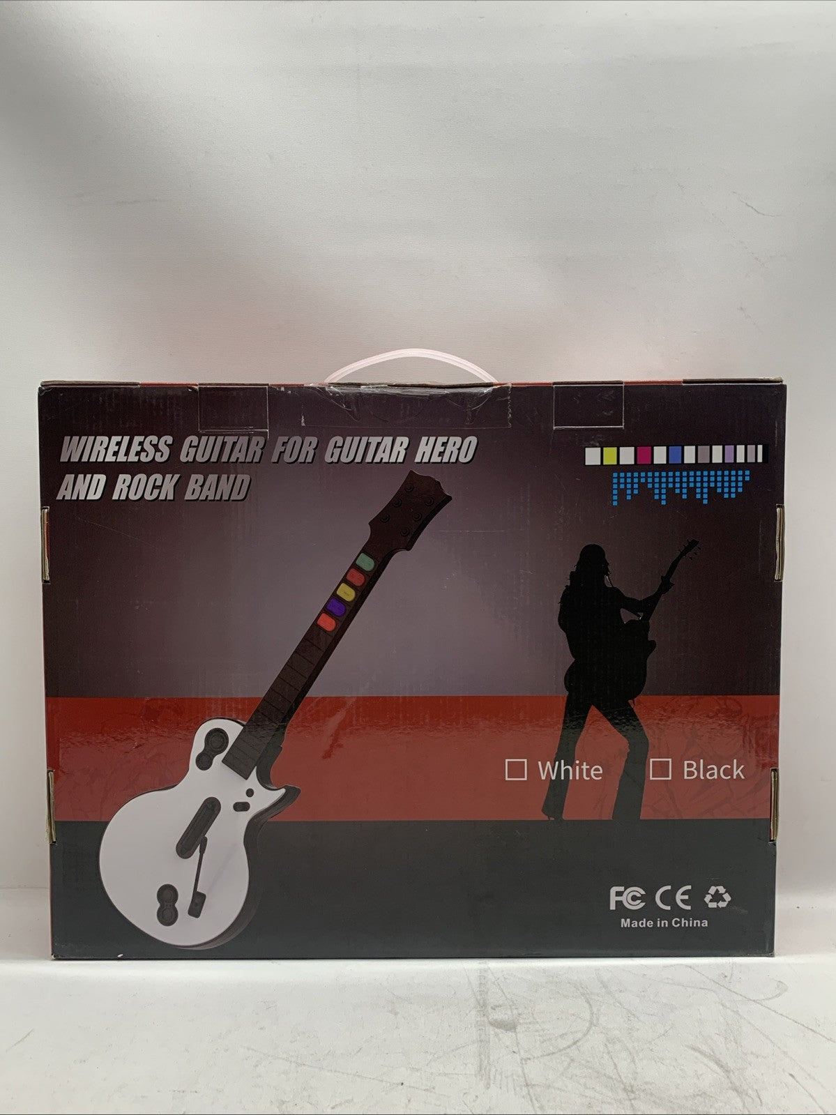 KT612A Wireless Guitar For Guitar Hero And Rock Band For PS3 & PC White Dolio