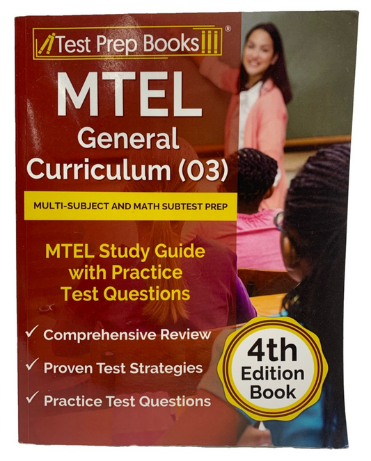 MTEL General Curriculum (03) Multi-Subject and Math Subtest Prep: MTEL Study