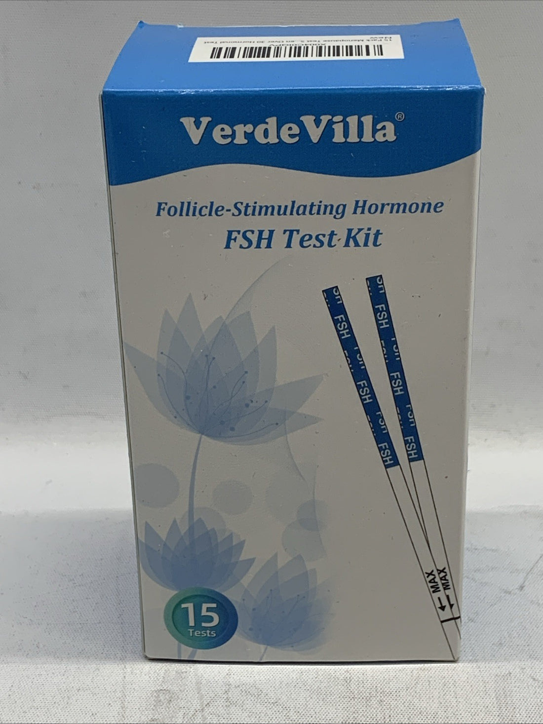 Verde Villa Follicle-Stimulating Hormone FSH Test Kit 15 Tests Kit - Lot Of 3