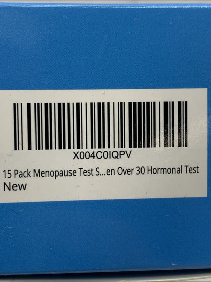 Verde Villa Follicle-Stimulating Hormone FSH Test Kit 15 Tests Kit - Lot Of 3