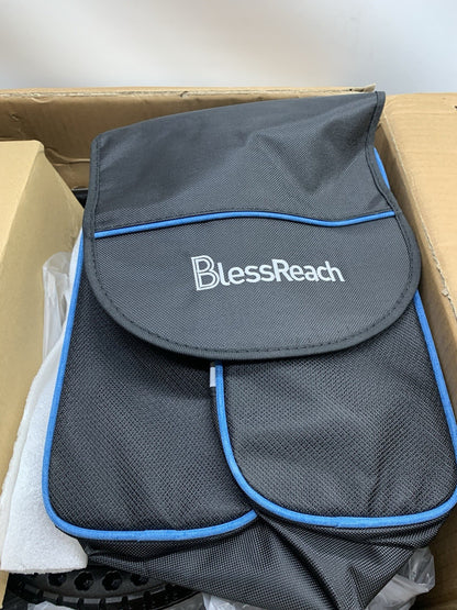 BlessReach WB-2202T All-Terrain Knee Scooter, Foldable Knee Walker, Disc Brake