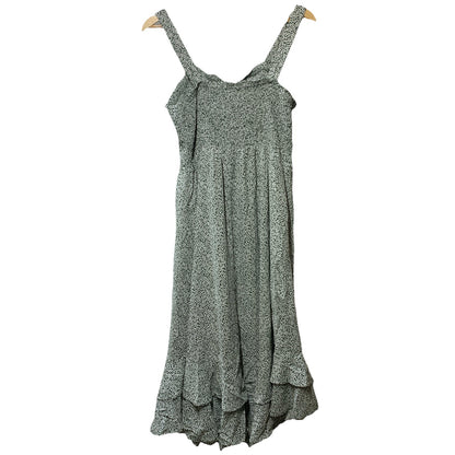 GRACE KARIN Summer Floral Boho Party Dress Sleeveless Strapped Swing Size Large