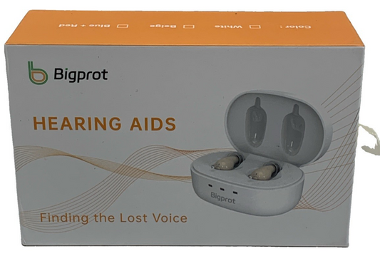 Bigprot Hearing Aids ZF-M602 Light Easy Control Pure & Clear Voice with Case