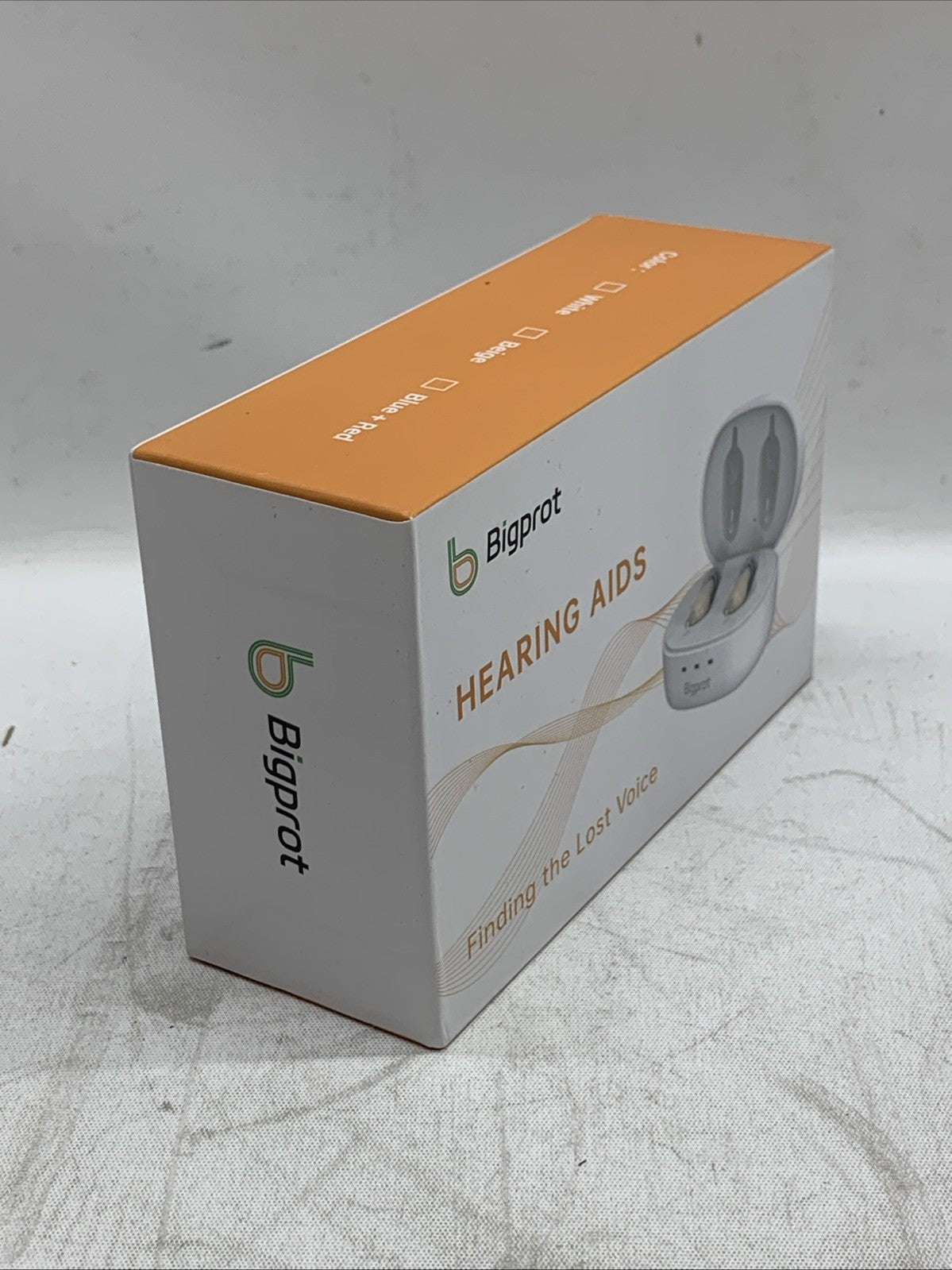 Bigprot Hearing Aids ZF-M602 Light Easy Control Pure & Clear Voice with Case