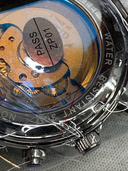 OLEVS 6621G Automatic Men Watch Self Winding Mechanical Moon Phase Business