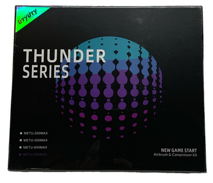 Utyuty METU-800MAX Thunder Series New Game Start Airbrush & Compressor Kit