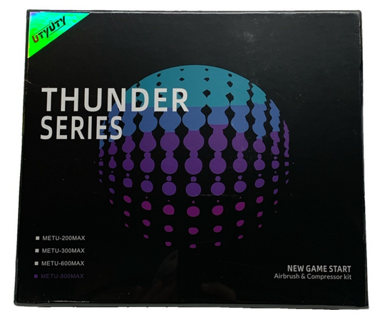 Utyuty METU-800MAX Thunder Series New Game Start Airbrush & Compressor Kit