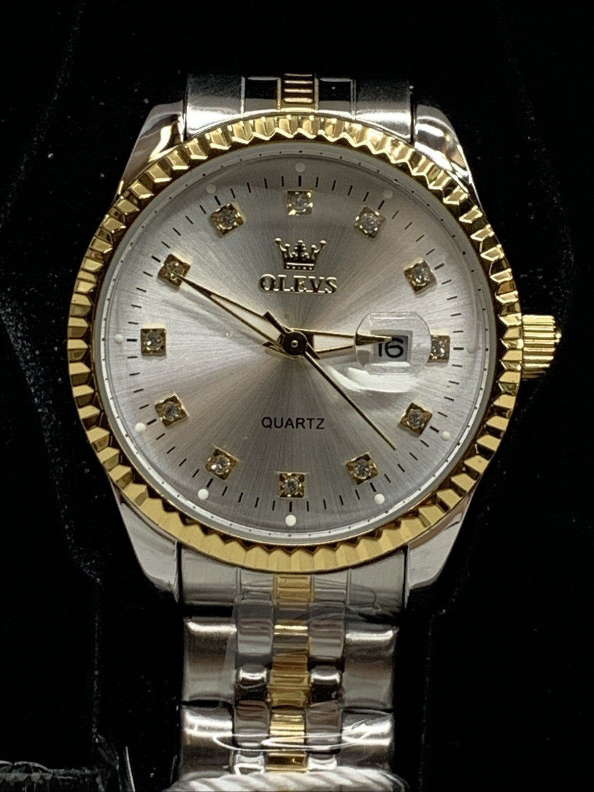 OLEVS Waterproof Luxury Casual Ladies Luminous Stainless Steel Quartz Watch