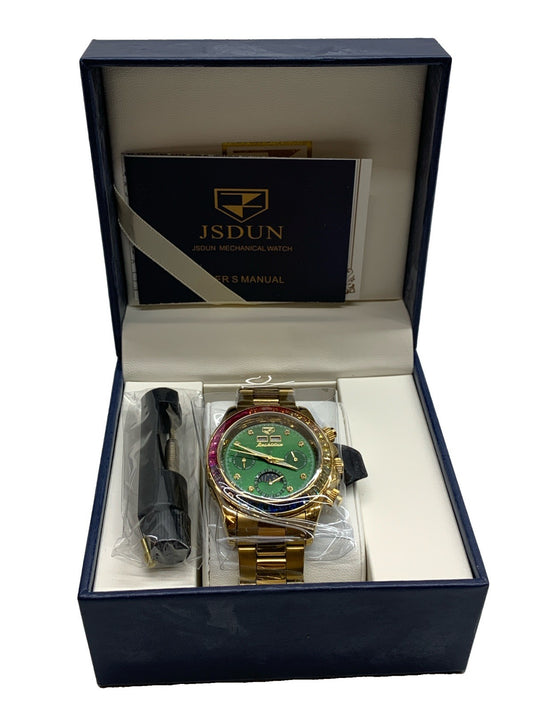 JSDUN 8974 Men Watch Luxury Brand Fully Automatic Mechanical Watch Waterproof