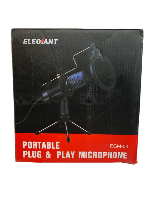 Elegant EMG-04 Podcasting Directional Microphone Kit Audio Innovation Portable