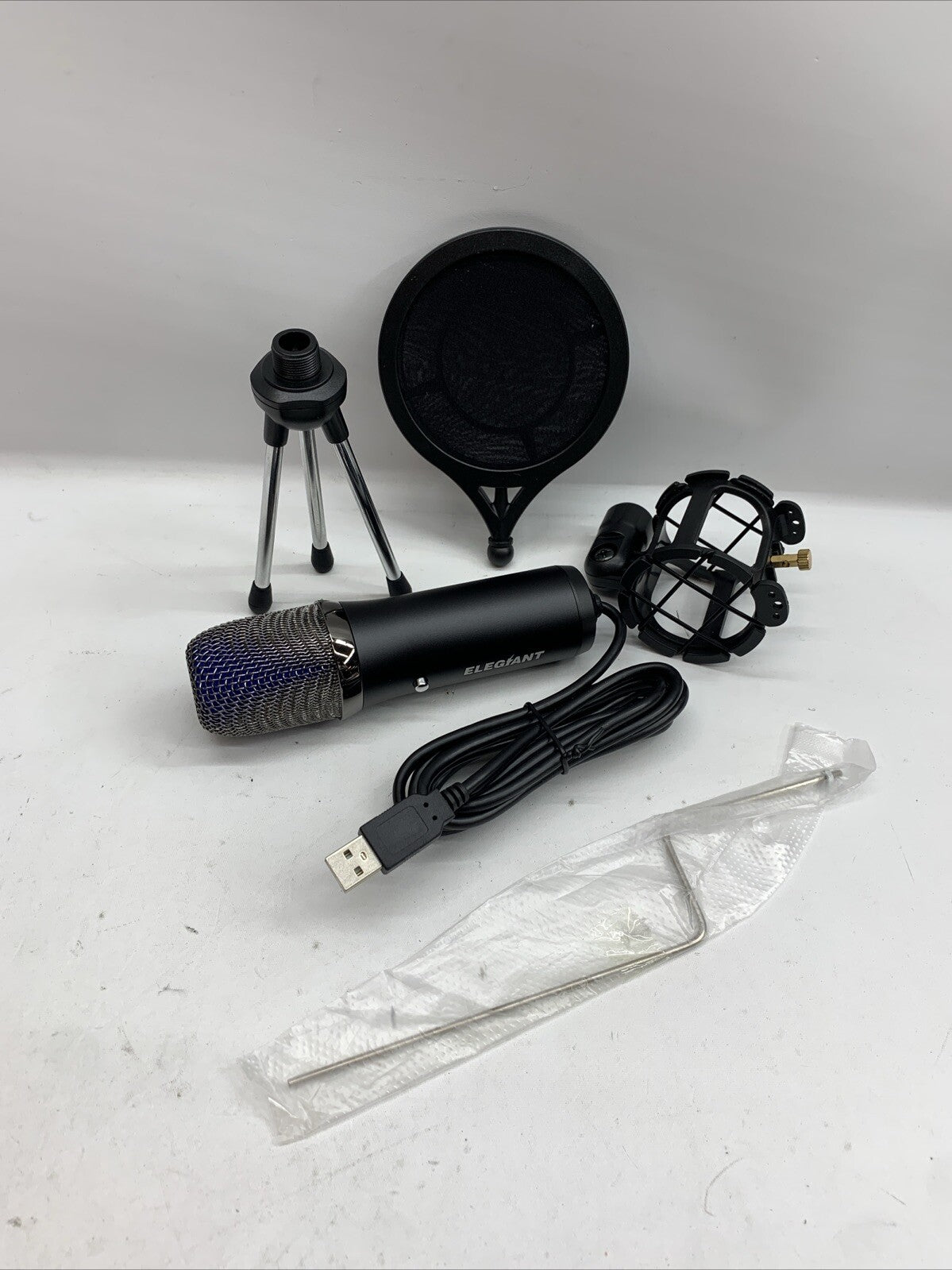 Elegant EMG-04 Podcasting Directional Microphone Kit Audio Innovation Portable